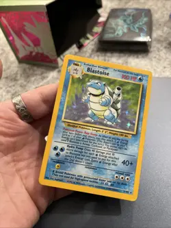 Pokemon TCG Blastoise 002/102 Base Set Holo - Image 5
