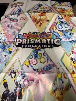 Pokemon Prismatic Evolutions Poster - POSTER ONLY - Image 2