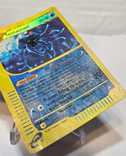 Tentacruel 38/147 Reverse Holo Rare Aquapolis Pokemon 465 - Image 5
