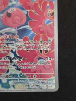 Pokemon TCG Flamigo 227/193 Illustration Rare Paldea Evolved - Image 4