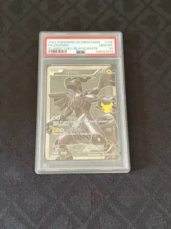 Pokemon Zekrom Celebrations Classic Black & White Full Art #114 PSA 10 - Image 1