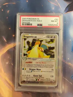 Pokemon EX Dragon Dragonite ex 90/97 PSA 8 - Image 1