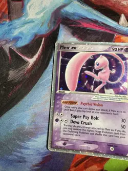 Pokemon Mew ex 100/110 EX Holon Phantoms Ultra Rare Holo 2006 SWIRL - Image 4