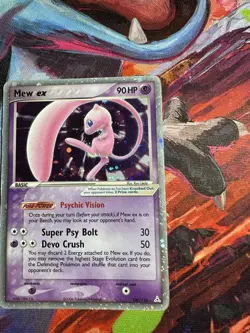 Pokemon Mew ex 100/110 EX Holon Phantoms Ultra Rare Holo 2006 SWIRL - Image 5