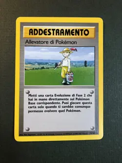 Pokemon [ITALIAN] Pokemon Breeder 76/102 Base Set 2000 NM - Image 1