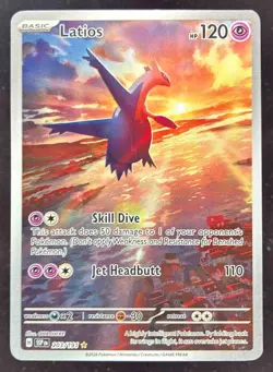 2024 Pokemon SV Surging Sparks - SSP EN #203/191 Latios - Image 1