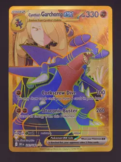 Cynthia’s Garchomp ex 241/182 Hyper Rare Destined Rivals Pokemon TCG NM - Image 1