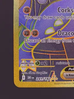 Cynthia’s Garchomp ex 241/182 Hyper Rare Destined Rivals Pokemon TCG NM - Image 4