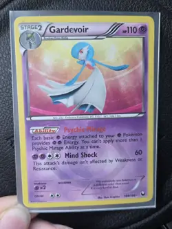 Gardevoir 109/108 Dark Explorers Holo Moderately Played MP Shiny Pokemon TCG - Image 1