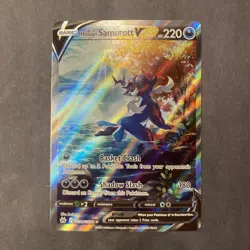 Hisuian Samurott V GG51/GG70 Crown Zenith Galarian Gallery Full Art Pokemon TCG - Image 1