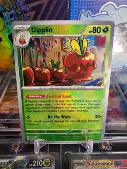 Dipplin 010/131 MasterBall Reverse Holo Pokemon TCG S&V Prismatic Evolutions - Image 1