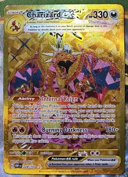 2023 Pokemon SV Obsidian Flames OBF EN Charizard ex #228/197 - NM - Image 1