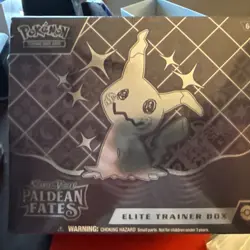 Pokemon TCG Scarlet & Violet Paldean Fates Elite Trainer Box ETB Factory Sealed - Image 1