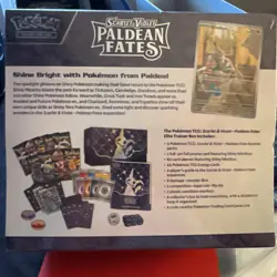 Pokemon TCG Scarlet & Violet Paldean Fates Elite Trainer Box ETB Factory Sealed - Image 2