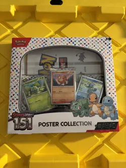 Nintendo Pokemon TCG Scarlet & Violet - 151 Poster Collection Box - 3 Packs 820650853166 - Image 1