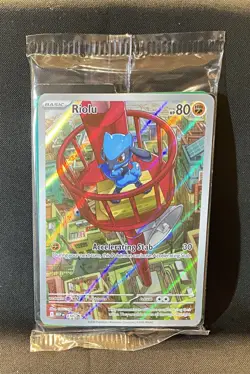 🥊 SEALED Riolu #010 - ME Mega Evolution Promo Holo Pokemon TCG 🥊 - Image 1