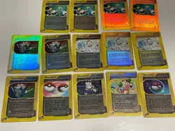 Pokemon Reverse trainers Holo Lot Of 14, WOTC Vintage E reader - Image 2