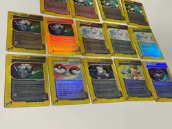 Pokemon Reverse trainers Holo Lot Of 14, WOTC Vintage E reader - Image 5