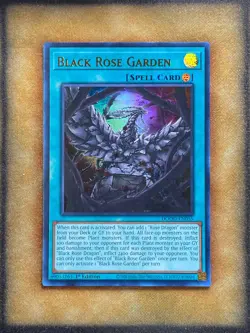 Yugioh Black Rose Garden DOOD-EN055 Ultra Rare 1st Ed NM - Image 1