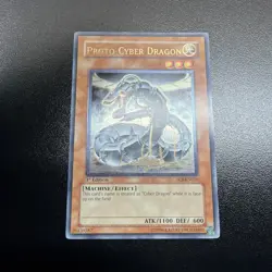 Proto-Cyber Dragon (UTR) SOI-EN010 Shadow of Infinity 1st Edition LP - Image 1