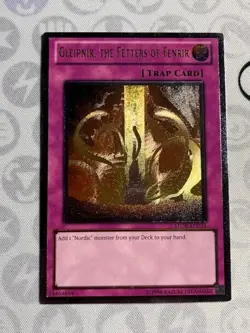 Gleipnir, the Fetters of Fenrir - Ultimate Rare - Ultimate Rare (NM) - Yugioh - Image 1