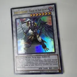 Yu-Gi-Oh! Assault Blackwing - Raikiri the Rain Shower MP16-EN141 Ultra 1st NM - Image 1