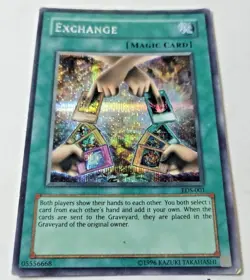 Yu-Gi-Oh Exchange Eternal Duelist Soul GBA Promo EDS-001 Limited Secret Rare - Image 2