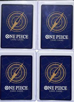 (4) Lot 2023 One Piece Kingdoms of Intrigue Monkey.D.Luffy #OP04-090 SR - Image 2