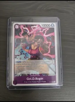 Gol D. Roger P-107 Promo English One Piece Card Game NM - Image 1
