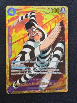Mr.2.Bon.Kurei (Bentham) (Reprint) EB01-061 Premium Booster The Best Vol. 2 Foil - Image 1