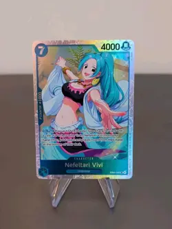 One Piece TCG Nefeltari Vivi EB04-025 The Azure Sea's Seven English - Image 1