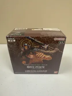 One Piece TCG Paramount War Booster Box [OP-02] [English] (NEW/ TORN SEAL) - Image 1