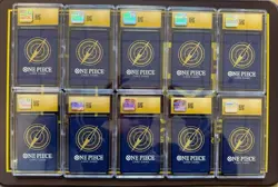 2025 One Piece opcg Chinese Exclusive 3rd Anniversary Set of 10pcs CGC10 FCJS - Image 2