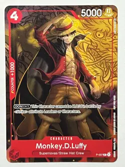 Monkey.D.Luffy P-007 Nami ST01-007 Tournament Pack Vol.1 Promo Pre-Release - Image 2