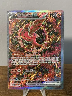 2025 Pokemon Phantasmal Flames - ORICORIO ex - Black Star promo card no. MEP 24 - Image 1