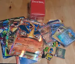 Pokemon Tcg Card Game Random Lot As Is Trading Jumbo, Pins, Japanese And More - Image 1