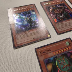 Yu-Gi-Oh! TCG Card Lot 5 Holographic Kezejin Necrofear Barrel Dragon Charity A5 - Image 2