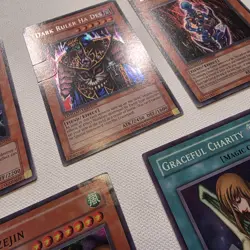 Yu-Gi-Oh! TCG Card Lot 5 Holographic Kezejin Necrofear Barrel Dragon Charity A5 - Image 3