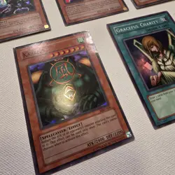 Yu-Gi-Oh! TCG Card Lot 5 Holographic Kezejin Necrofear Barrel Dragon Charity A5 - Image 5