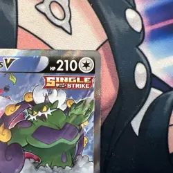 Pokemon TCG Tornadus VMAX Holo Ultra Rare Card Alt Art Promo 185/198 NM - Image 2
