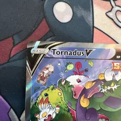 Pokemon TCG Tornadus VMAX Holo Ultra Rare Card Alt Art Promo 185/198 NM - Image 3