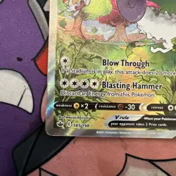 Pokemon TCG Tornadus VMAX Holo Ultra Rare Card Alt Art Promo 185/198 NM - Image 4