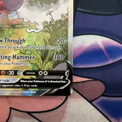 Pokemon TCG Tornadus VMAX Holo Ultra Rare Card Alt Art Promo 185/198 NM - Image 5