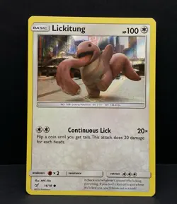 10x Pokemon Cards Lickilicky LIckitung Lot - Holo Rare XY Vintage Topsun TCG - Image 4