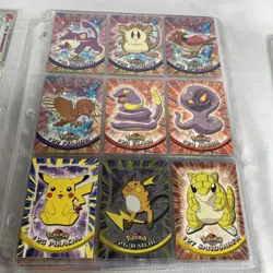 1999 Topps Pokemon TV Animation Series 1 Near Complete Set 90 Card Lot + Holos - Image 3