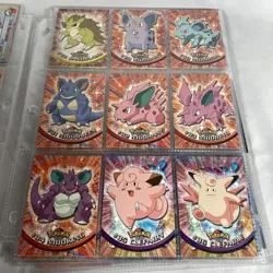 1999 Topps Pokemon TV Animation Series 1 Near Complete Set 90 Card Lot + Holos - Image 5