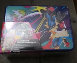 Pokemon 2025 Fall Mega Collector Chest Tin Box - 6 Packs & 3 Foil Cards Q3 lunch - Image 1