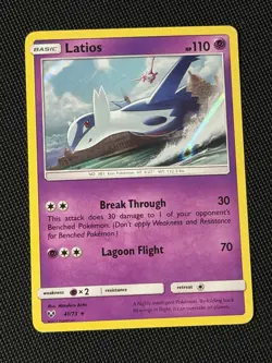 Latios 41/73 LP Legends Holofoil Rare Holo Pokemon Card - Image 1