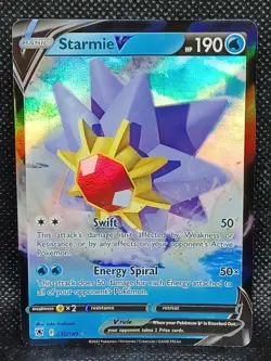 Starmie V 030/189 Astral Radiance Near Mint Pokemon Card New - Image 1