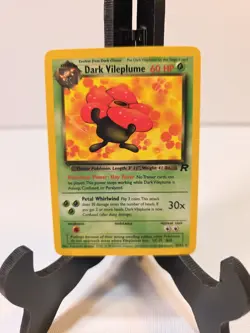 Pokemon TCG - Team Rocket! Dark Vileplume Regular Rare Non Holo 30/82 NM Card - Image 1